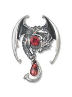 Adelia´s Amulett »Silver Myth von Anne Stokes Talisman«, Fafnir - Für Reichtum und magische Fähigkeit