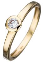 Jobo Goldring, 333 Gold mit Zirkonia