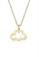 Elli Collierkettchen »Wolke Cut Out Trend Cloud 925 Sterling Silber«