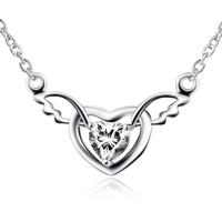 Schmuck-Elfe Collier »Engelsflügel little Angel classic« (inkl. Schmuckbox), 925 Silber