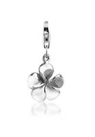 Nenalina Charm-Einhänger »Anhänger Frangipani Blüte Flower 925 Silber«