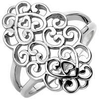 SIGO Damen Ring 925 Sterling Silber Silberring