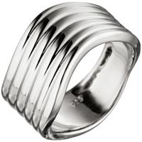 SIGO Damen Ring breit 925 Sterling Silber Silberring