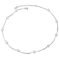 Ailoria Perlenkette »MASAKO Halskette Silber/weiße Perle«, aus 925 Sterling Silver mit Perlen