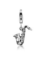 Nenalina Charm-Einhänger »Saxophon Symbol Musik Instrument 925 Silber«