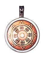 Adelia´s Amulett »Magische Talismane«, Dharmarad - Perfektion und Frieden