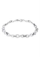 Elli Armband »Infinity Unendlichkeit Liebe 925 Silber«