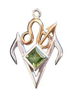 Adelia´s Amulett »Briar Edelsteine Talisman«, Libera mit Peridot - Befreit von Negativität