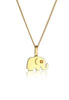 Elli Collierkettchen »585 Gelbgold Elefant«