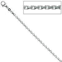 SIGO Ankerkette 925 Silber 2 mm 45 cm Halskette Kette Silberkette Karabiner