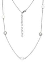 Vivance Edelstahlkette »pearls & beads«