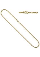 JOBO Goldkette, Erbskette 585 Gold 45 cm