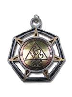 Adelia´s Amulett »Mittelalterliches Magisches Amulett von Briar«, Aral Engel des Feuers - Mut, positive Einstellung und Glück