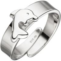 SIGO Kinder Ring Delfin 925 Sterling Silber Silberring Kinderring verstellbar