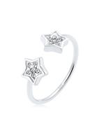 Elli Fingerring »Sterne Swarovski Kristalle 925 Sterling Silber«