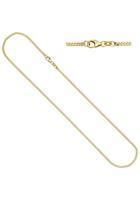 Jobo Goldkette, Panzerkette 585 Gold diamantiert 60 cm 2,2 mm