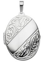 Jobo Medallionanhänger »Medaillon«, oval 925 Silber