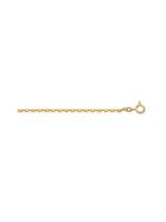 Adelia´s Goldkette »Gold 8 k (333) Collier - Halskette«, 8 k 333 Gelbgold Ankerkette diamantiert
