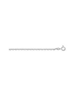 Adelia´s Goldkette »Weißgold 14 k (585) Collier - Halskette«, 14 k 585 Weißgold Ankerkette diamantiert