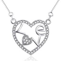 Schmuck-Elfe Collier »Herz crazy Love classic« (inkl. Schmuckbox), 925 Silber