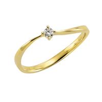 Orolino Ring »585/- Gelbgold Brillant«