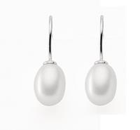 Adelia´s Paar Ohrhänger »Silber 925 Sterling Silver Ohrringe - Ohrhänger«, 925 Sterling Silber mit Süßwasser Zuchtperle