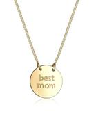 Elli Collierkettchen »Wording Muttertag Best Mom 925 Sterling Silber«