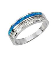 Vivance Ring »925/- Sterling Silber Opal & Zirkonia«