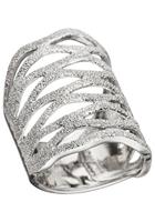 Jobo Silberring, breit 925 Silber