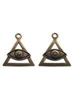 Adelia´s Amulett »Alte Symbole Talisman«, Auge des Propheten - Für Schutz und Abwehr gegen Negatives