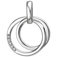 sigo Anhänger 925 Sterling Silber 5 Zirkonia Silberanhänger