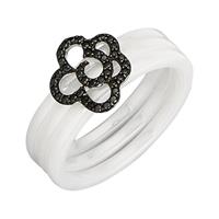 Jacques Lemans Ring »925/- Sterling Silber rhodiniert«