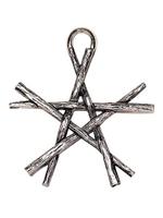 Adelia´s Amulett »Magische Pentagramme Talisman«, Pentagramm der Zauberstäbe - Stabilität, Sicherheit, Stärke