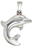 Jobo Kettenanhänger »Delfin«, 925 Silber