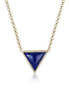 Elli Collierkettchen »Geo Dreieck Lapis Lazuli 925 Silber«