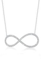 Elli Collierkettchen »Infinity Swarovski Kristalle 925 Silber Noble«