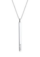 Elli Collierkettchen »Stab Geo Swarovski Kristalle 925 Sterling Silber«