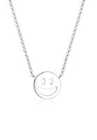 Elli Collierkettchen »Smiley Face Emoji Happy 925 Sterling Silber«