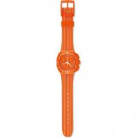 Swatch Chrono Plastic Flash Run Unisexchronograph in Orange SUIO400