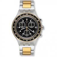 Swatch Irony Diaphane Antenor Herrenchronograph in Zweifarbig SVCK4076AG