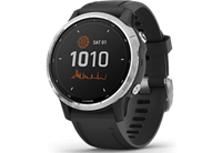 Garmin fenix 6s Solar silber/schwarz