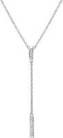 Unknown The Fashion Jewelry Collection Ketting Balkje 1,2 mm 41 + 4 cm - Zilver