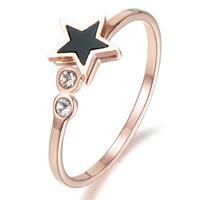 cillajewels Cilla Jewels ring Verguld edelstaal Star Rose-16mm