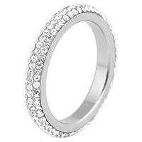 cillajewels Cilla Jewels ring edelstaal Kristal Zilver-16mm