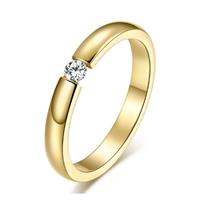 cillajewels Cilla Jewels edelstaal ring Crystal Gold-16mm