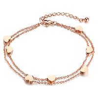 cillajewels Cilla Jewels Dames Armband met Hartjes Rose