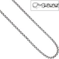 sigo Erbskette 925 Sterling Silber 4,5 mm 45 cm Kette Halskette Silberkette Karabiner