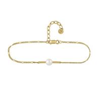 CAÏ Armkette »925/- Sterling Silber vergoldet Perle«