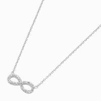 Smart Jewel Collier »Infinity,Unendlichkeitssymbol mit Swarovski Steinen, Silber 925«