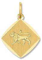 ONE ELEMENT Sternzeichenanhänger »Sternzeichen Anhänger Löwe aus 333 Gelbgold«
